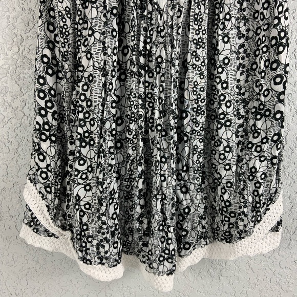 Poupette St Barth Sasha Mini Dress in Black/White Sz XS - Picture 3 of 8